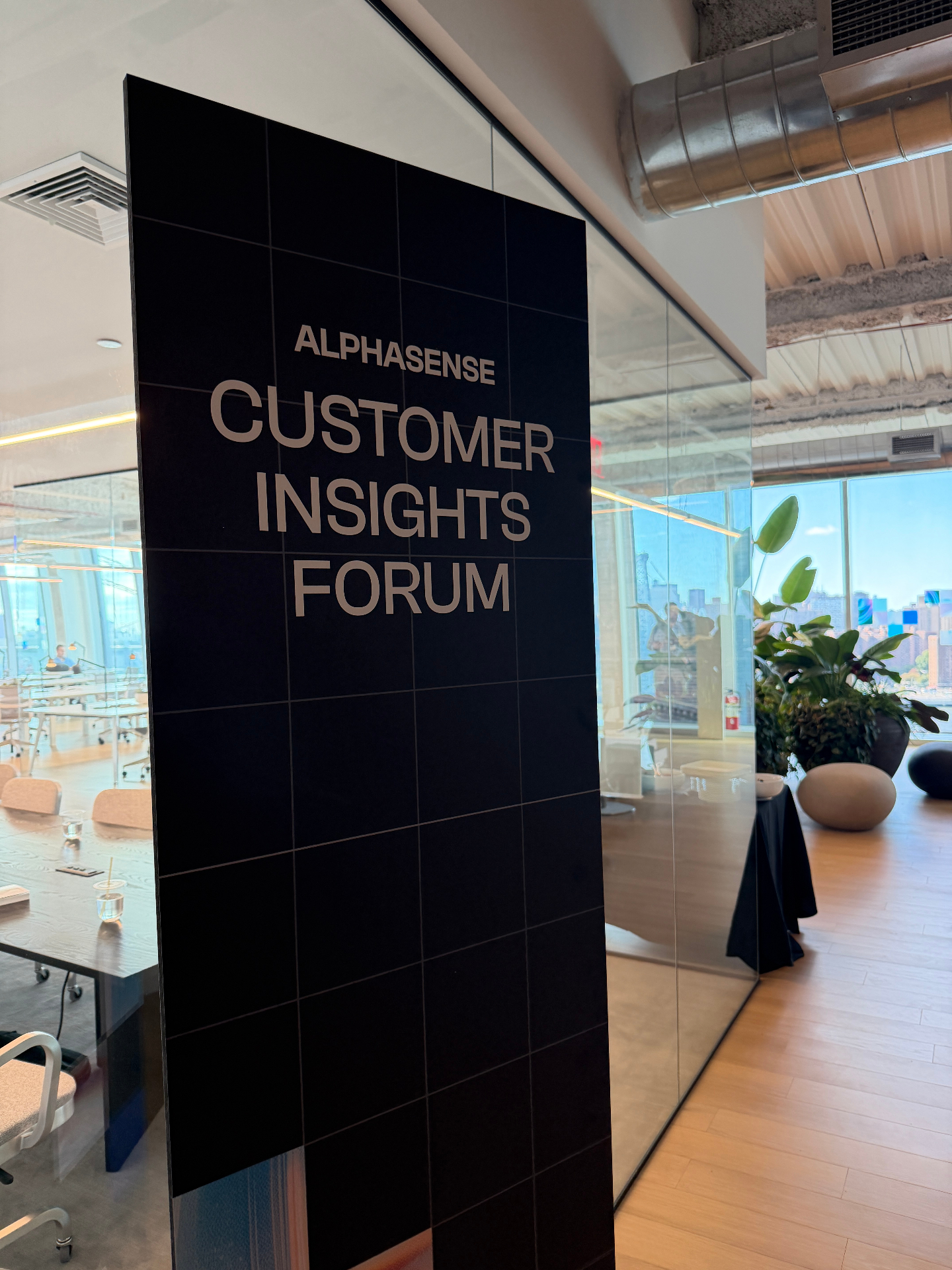 AlphaSense Customer Insights Forum — bringing the customer voice into the business
